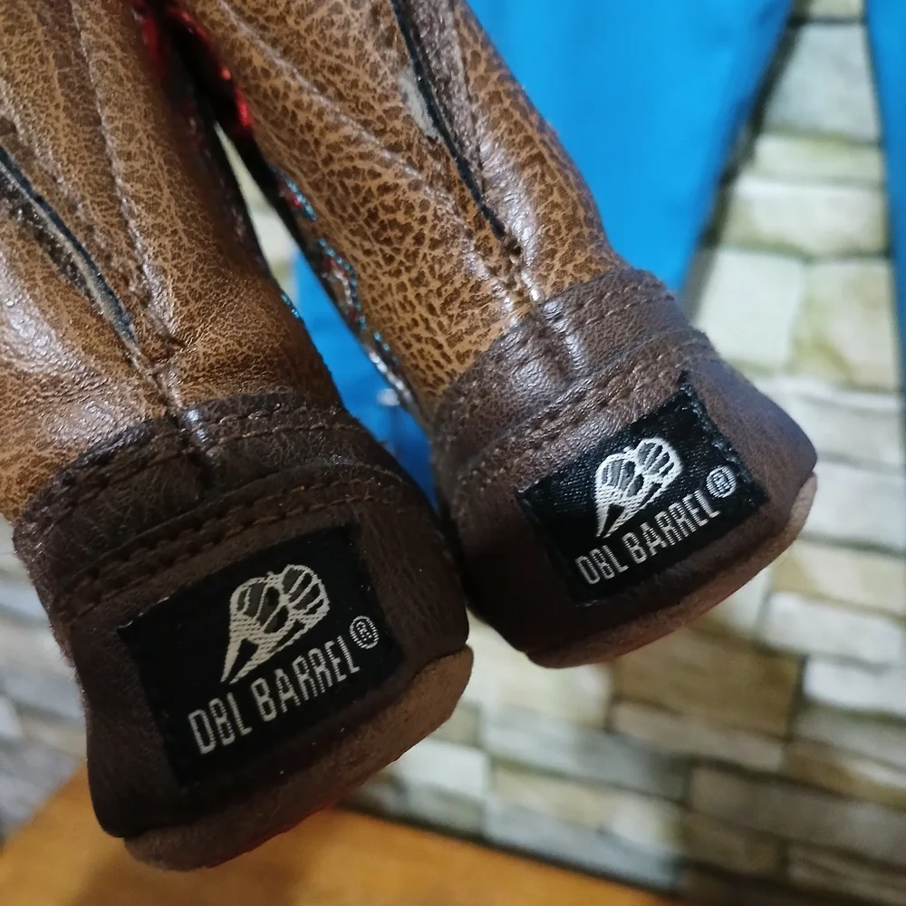 Dbl Barrel‎ Infant Babies Softshell Western Boots